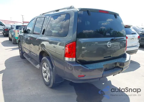 2011 Nissan Armada Sv из США, поврежденный, VIN 5N1BA0ND5BN620961